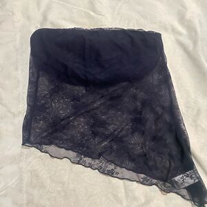 Target Black Lace Women's Tunic Top